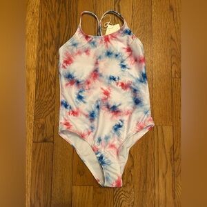 Tie-Dye Kids Swim One Piece